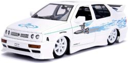 RAPIDE ET DANGEREUX -  VOLKSWAGEN - JETTA BLANCHE 1995 DE JESSE - 1/24