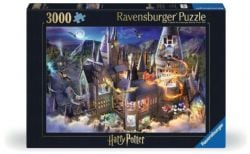 RAVENSBURGER -  CHÂTEAU DE POUDLARD (3000 PIÈCES)