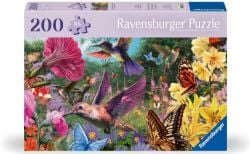 RAVENSBURGER -  COLIBRIS ET PAPILLONS (200 PIÈCES XL) -  BIEN ÊTRE