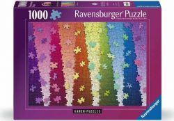 RAVENSBURGER -  COULEURS SUR COULEURS KAREN PUZZLES (1000 PIÈCES) -  KAREN PUZZLES