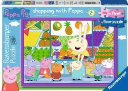 RAVENSBURGER -  FAIRE DU SHOPPING AVEC PEPPA (16 PIECES)