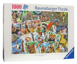 RAVENSBURGER -  JOURNAL ANIMALIER DU VOYAGEUR (1000 PIÈCES)