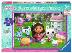 RAVENSBURGER -  LA MAGIE DE GABBY'S DOLLHOUSE (35 PIÈCES)