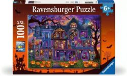 RAVENSBURGER -  LA MAISON DES MONSTRES (100 PIÈCES XXL) -  COLLECTION HALLOWEEN