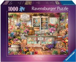 RAVENSBURGER -  LE MAGASIN DE FLEURS TOUTES SAISONS (1000 PIÈCES)