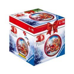 RAVENSBURGER -  LE TRAINEAU DU PÈRE NOËL (56 PIÈCES) -  CASSE-TÊTE 3D