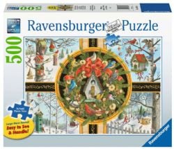 RAVENSBURGER -  LES OISEAUX DE NOËL (500 PIECES)