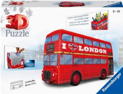 RAVENSBURGER -  LONDON BUS (244 PIÈCES) -  3D PUZZLE