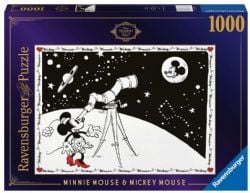 RAVENSBURGER -  MICKEY AND MINNIE MOUSE (1000 PIECES) -  DISNEY TREASURES FROM THE VAULT