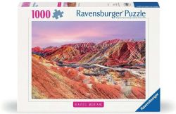 RAVENSBURGER -  MONTAGNES ARC-EN-CIEL, CHINE (1000 PIÈCES) -  BEAUTIFUL MOUNTAINS