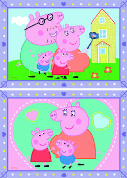 RAVENSBURGER -  PEINTURE À NUMÉROS - PEPPA PIG 2 EN 1 -  CREART
