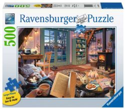 RAVENSBURGER -  RETRAITE CONFORTABLE (500 PIÈCES)
