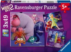 RAVENSBURGER -  SANS DESSUS DESSOUS 2 (3X49 PIÈCES) -  DISNEY PIXAR
