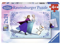 RAVENSBURGER -  SOEURS POUR TOUJOURS (2X24 PIÈCES) - 4 ANS+ -  DISNEY