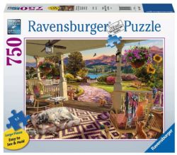 RAVENSBURGER -  SOUS LE CHALEUREUX PORCHE (750 PIECES)
