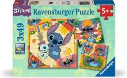 RAVENSBURGER -  STITCH (3X49 PIÈCES) -  DISNEY