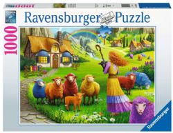 RAVENSBURGER -  THE HAPPY SHEEP YARN SHOP (1000 PIECES) (1000 PIÈCES)