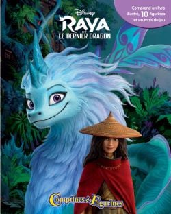 RAYA -  RAYA ET LE DERNIER DRAGON - COMPTINES ET FIGURINES (V.F.) -  PRINCESSES DISNEY