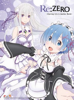 RE:ZERO -  -EMILIA & REM 02- (83.8CM X 111.7CM) -  RE: STARTING LIFE IN ANOTHER WOLD