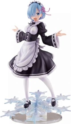 RE:ZERO -  FIGURINES DE REM AMP EN TENUE DE 