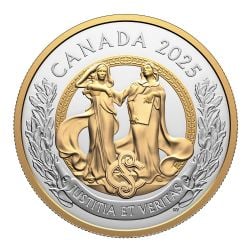 REPRÉSENTATION ALLÉGORIQUES -  ALLEGORIES DE LA JUSTICE ET DE LA VÉRITÉ -  PIÈCES DU CANADA 2025 01