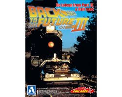 RETOUR VERS LE FUTUR -  DELOREAN ET CHEMIN DE FER - 1/43 -  PART 3