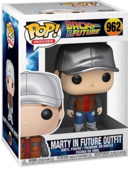 RETOUR VERS LE FUTUR -  FIGURINE POP! EN VINYLE DE MARTY MCFLY - HABITS DU FUTUR (10 CM) 962