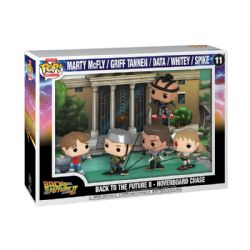 RETOUR VERS LE FUTUR -  FIGURINES POP! DE RETOUR VERS LE FUTUR 2 - POURSUITE EN OVERBOARD -  POP! MOMENTS 11