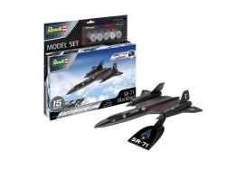 REVELL -  1/110 - LOCKHEED SR-71 BLACKBIRD -  MODEL SET - EASY CLICK 03652