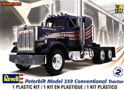 REVELL -  1/12 - PETERBILT TRACTEUR CONVENTIONEL (NIVEAU 4) 1506