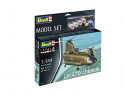REVELL -  1/144 - CH-47D CHINOOK -  MODEL SET 63825