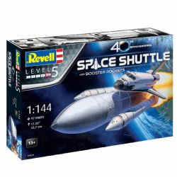 REVELL -  1/144 - NAVETTE & PROPULSEURS - 40E ANNIVERSAIRE (NIVEAU 5) -  VEHICULE SPACIAL 05674