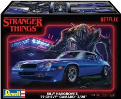 REVELL -  1/24 - CHEVROLET CAMARO Z/28 1979 DE BILLY -  STRANGER THINGS