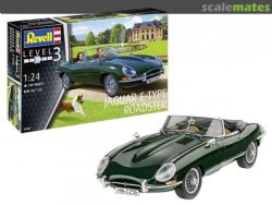 REVELL -  1/24 -E-TYPE ROADSTER (SKILL LEVEL 3) 07687