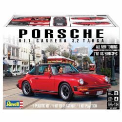 REVELL -  1/24 - PORSCHE 911 CARRERA 3.2 TARGA -  SPECIAL EDITION 2'N1 85-4527