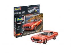 REVELL -  1/25 - CHEVROLET CAMARO SS 396 1969 (SKILL LEVEL 4) 07712