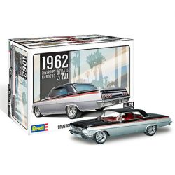 REVELL -  1/25 - CHEVROLET IMPALA SS HARDTOP 1962 85-4466