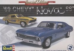 REVELL -  1/25 - CHEVROLET NOVA 1969 -  SPECIAL EDITION 2'N1 85-2098