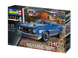 REVELL -  1/25 - FORD MUSTANG BOSS 351 1971 (SKILL LEVEL 4) 07699