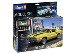 REVELL -  1/25 - FORD SHELBY MUSTANG GT500 1970 (SKILL LEVEL 4) -  MODEL SET 67729