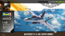 REVELL -  1/48 - MAVERICK MAVERICK'S F/A-18E SUPER HORNET(NIVEAU 5) -  TOP GUN 03864