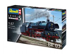 REVELL -  1/87 - EXPRESS LOCOMOTIVE  BR03 TENDER (NIVEAU 5) -  TRAIN 02166