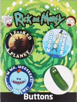 RICK AND MORTY -  ENSEMBLE DE 4 MACARONS 03