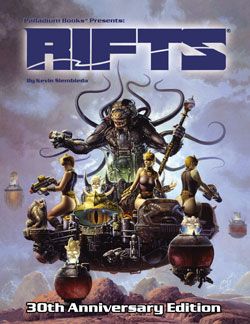 RIFTS -  30TH ANNIVERSARY COMMEMORATIVE HC (ANGLAIS) -  RÈGLE DE BASE