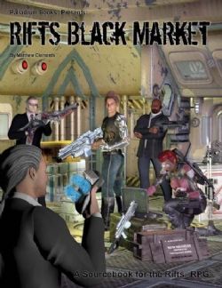 RIFTS -  BLACK MARKET (ANGLAIS) -  LIVRE DE RÈGLE