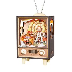 ROBOTIME -  CARROUSEL ROMANTIQUE - BOÎTE À MUSIQUE EN BOIS DIY -  ROLIFE