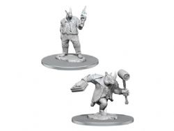 ROLEPLAYING MINIATURES -  FREELANCE MUSCLE AND RHOX PUMMELER -  MAGIC THE GATHERING UNPAINTED MINIATURES
