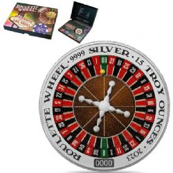 ROULETTE EN ARGENT 2023 -  PIÈCES DE LA NOUVELLE-ZÉLANDE 2023