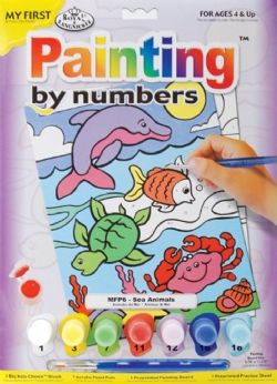 ROYAL & LANGNICKEL -  PEINTURE À NUMÉROS - ANIMAUX MARINS