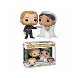 ROYALS -  FIGURINE POP! EN VINYLE DU DUC ET LA DUCHESSE DU SUSSEX (10 CM)